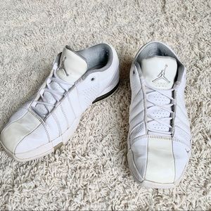 Air Jordan white sneakers